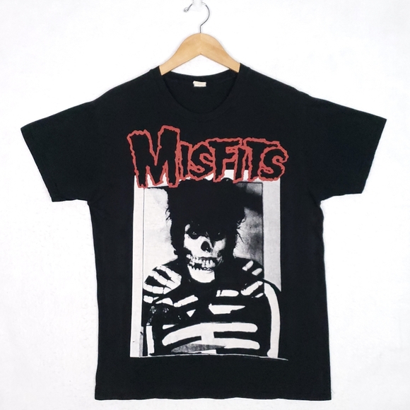 Misfits Glenn Danzig Y2K Crimson Ghost Punk Rock Band T-shirt 2007 - Picture 1 of 8